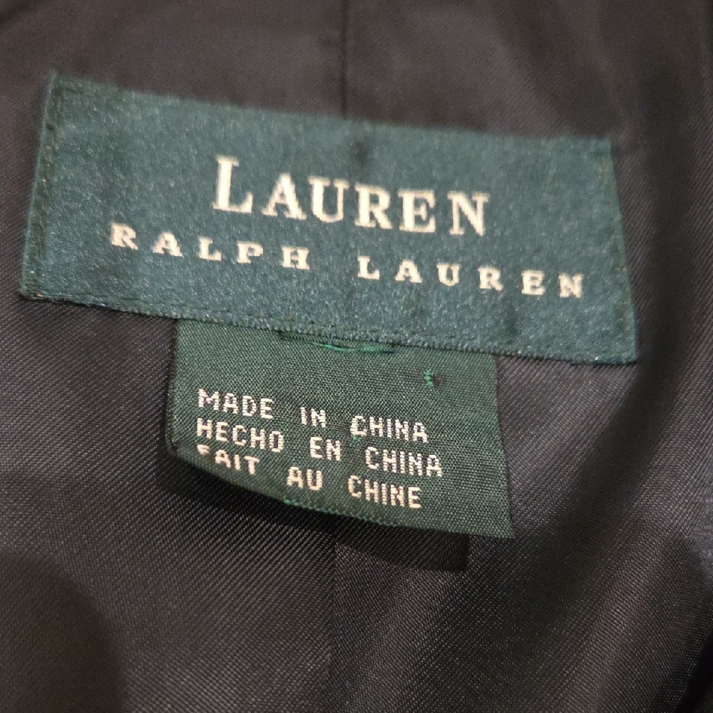 Lauren Ralph Lauren Classic Black Apparel $225